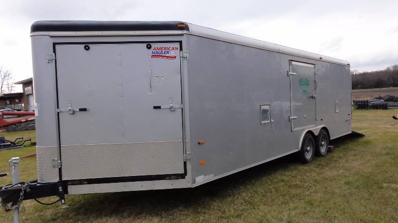 2012 American enclosed snowmobile trailer