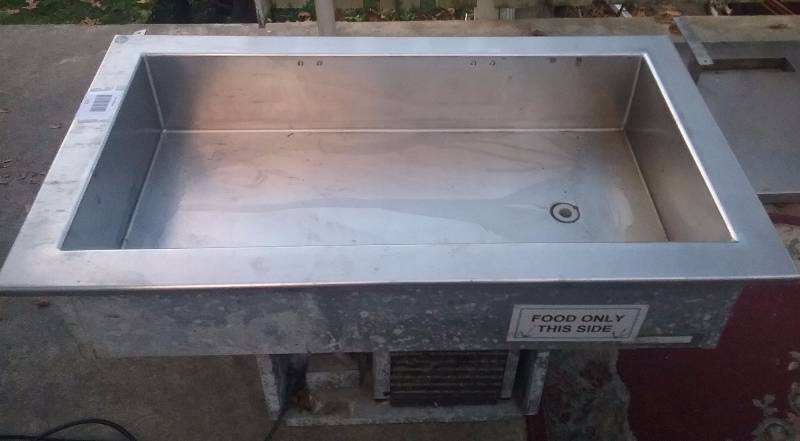 Delfield 3 Pan Drop in Cold Food Well