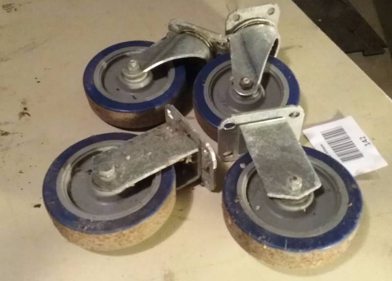 5 Caster & Wheels - Set of 4