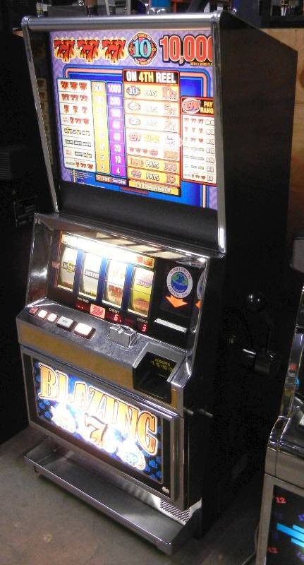 lot 1003 image: BALLY S6000 BONUS FRENZY REEL SLOT MACHINE