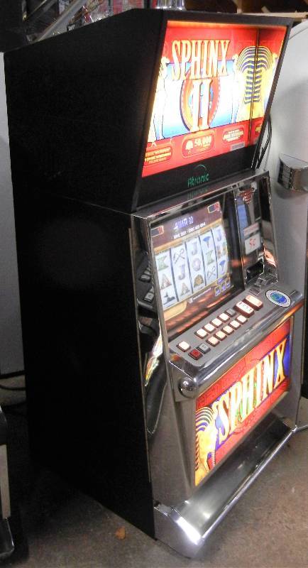 lot 1011 image: ATRONIC CASHLINE SPHINX II VIDEO SLOT MACHINE