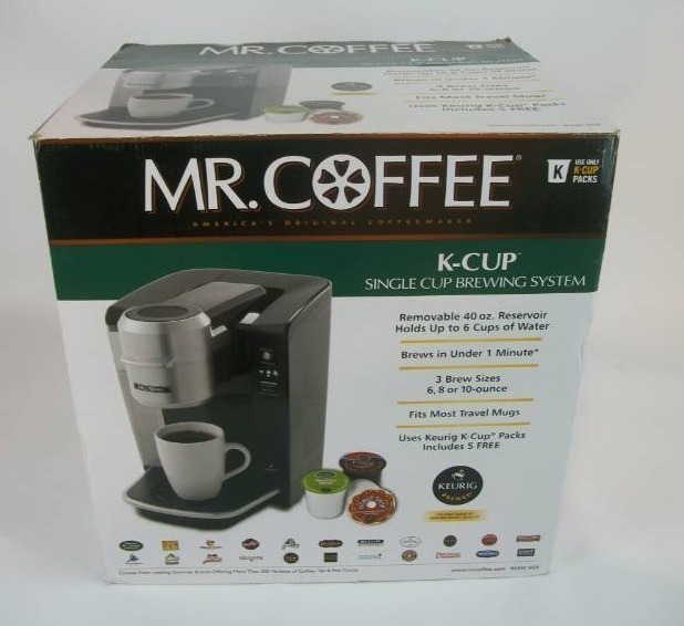 Mr. Coffee Single Serve Coffee Brewer 40-Ounce, Black