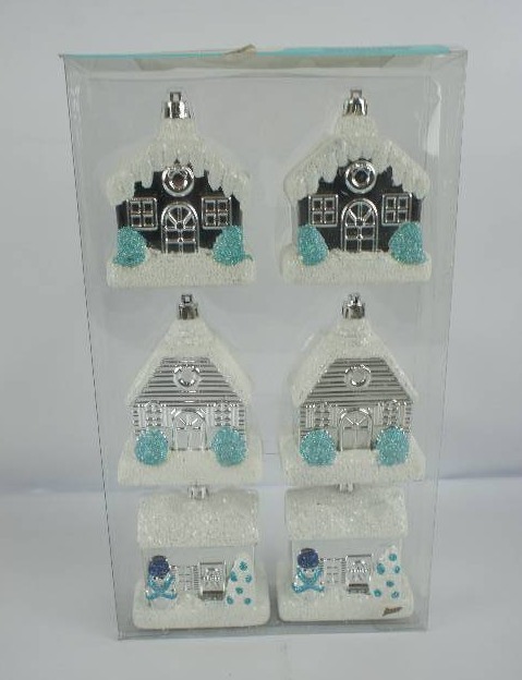 Martha Stewart Living 6 Piece Ornament Set