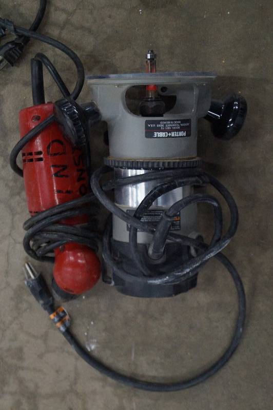 Router and Drill