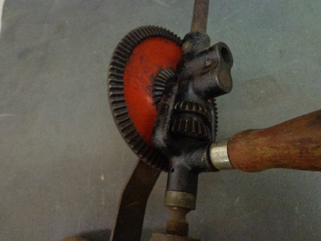 lot 75 image: Manual Drill & Hatchet Hammer