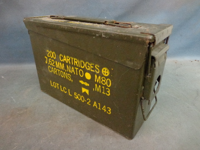 lot 97 image: Ammo Box