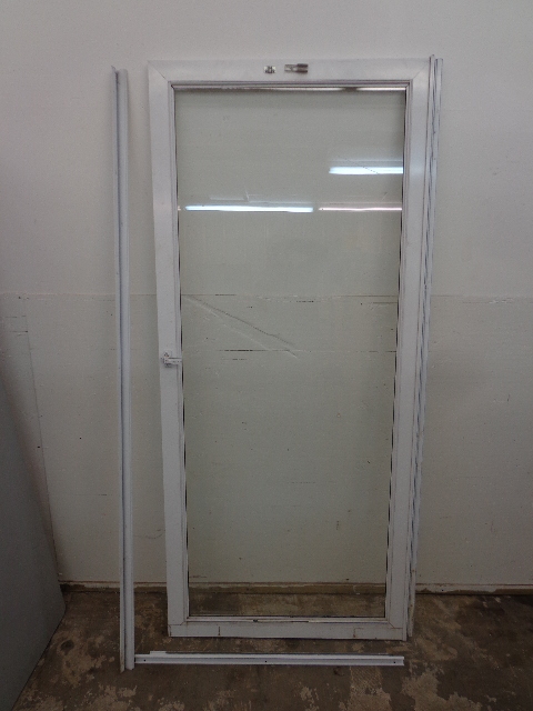 lot 123 image: Glass Storm Door