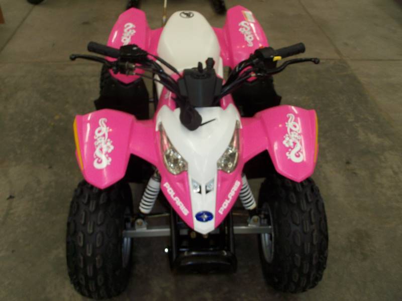 lot 1 image: 2007 Polaris Predator 50 Youth ATV