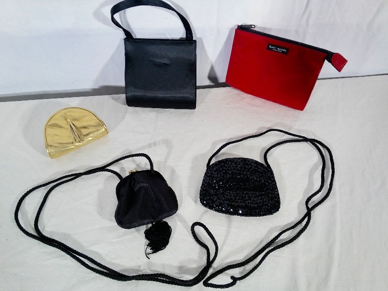 Great Assortment Of Hand Bags, Make-Up Bags, Wallet & More (Most New & Never Used)