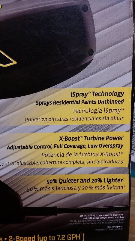 Wagner Flexio 570 paint sprayer