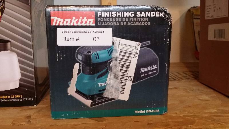Makita finishing sander
