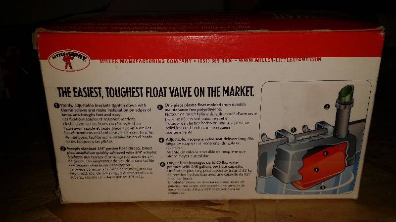 Little Giant Trough-O-Matic Anti-Siphon Float Valve