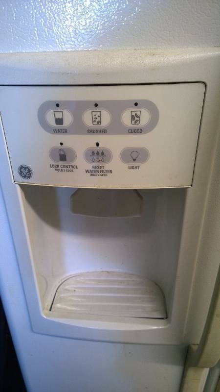 GE double door Fridge and Freezer