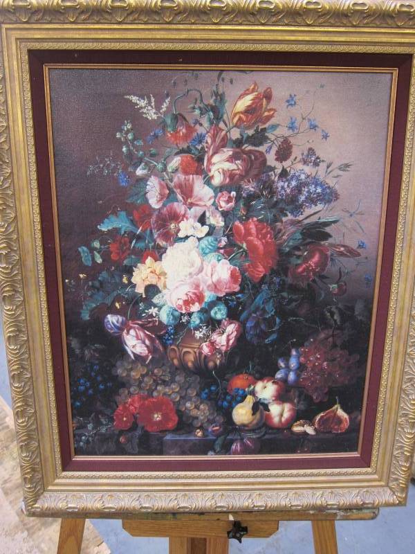 lot 50 image: Flower and Fruit Artwork