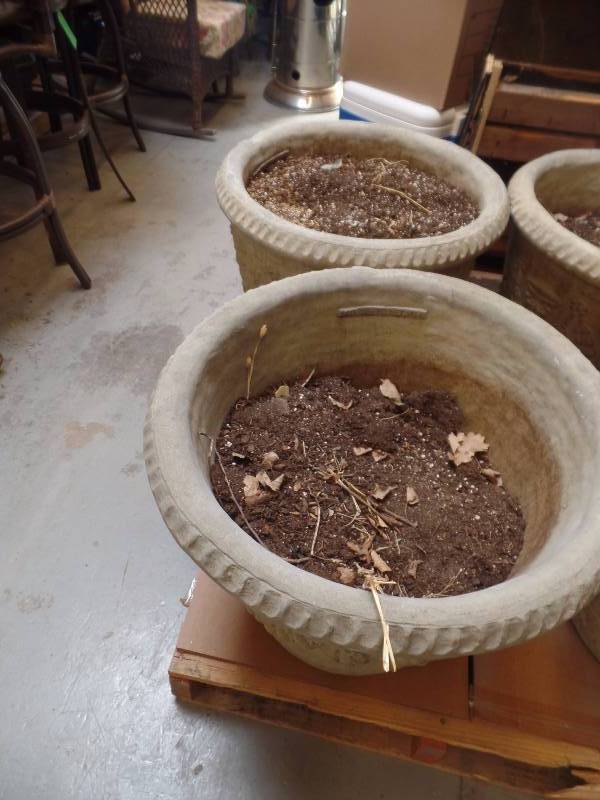 lot 26 image: Cement Planters