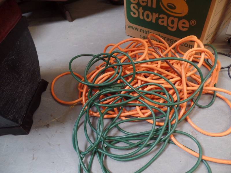 lot 32 image: Extension Cords and Electrical Remote Control