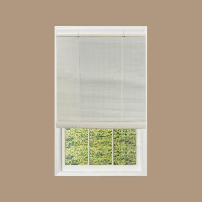 lot 50 image: (5) White InteriorExterior Roll Up Patio Sun Shade - 96 in. W x 72 in. L