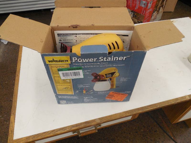 lot 56 image: Wagner Power Stainer Plus 6.6 GPH Sprayer with EZ Tilt Technology