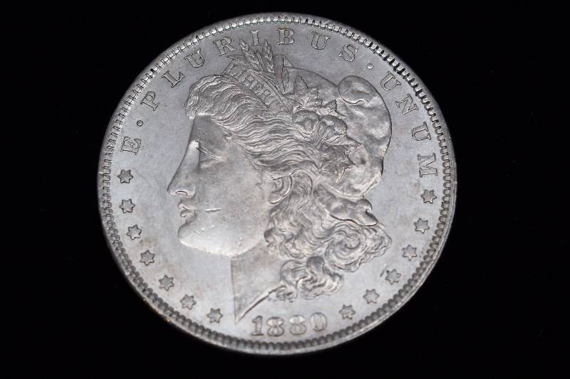 1880-P Morgan Silver Dollar
