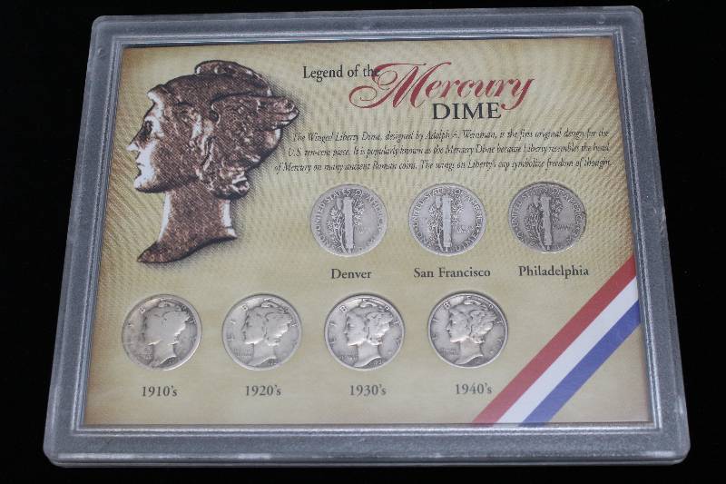 Legend of the Mercury Dime Set