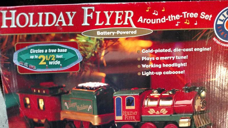 Holiday Flyer Around-the-Tree Train Set