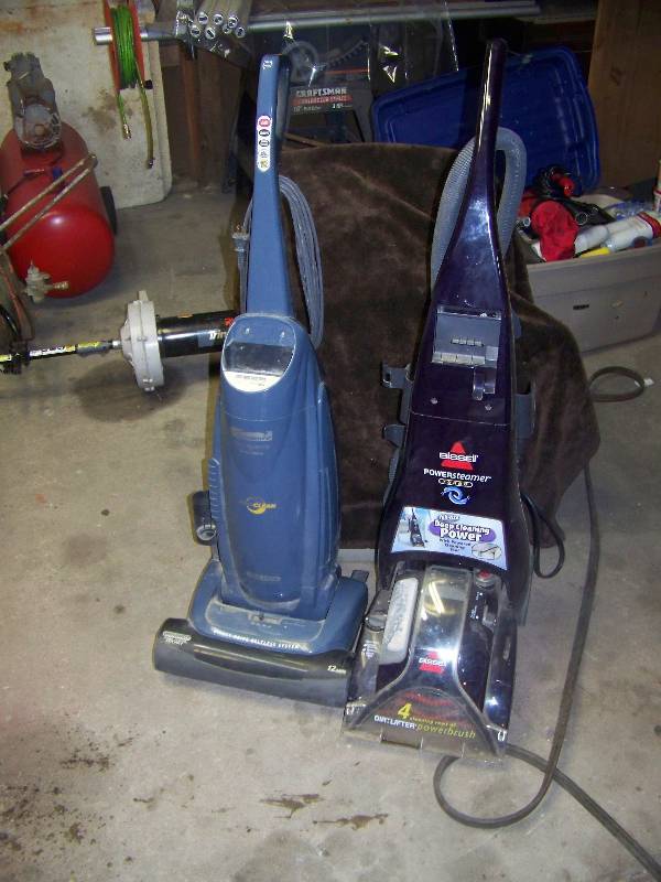 Steam cleaner and Vacuum