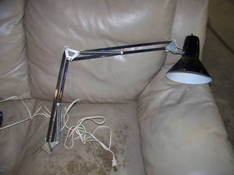 Desk Lamp with mounting hardware