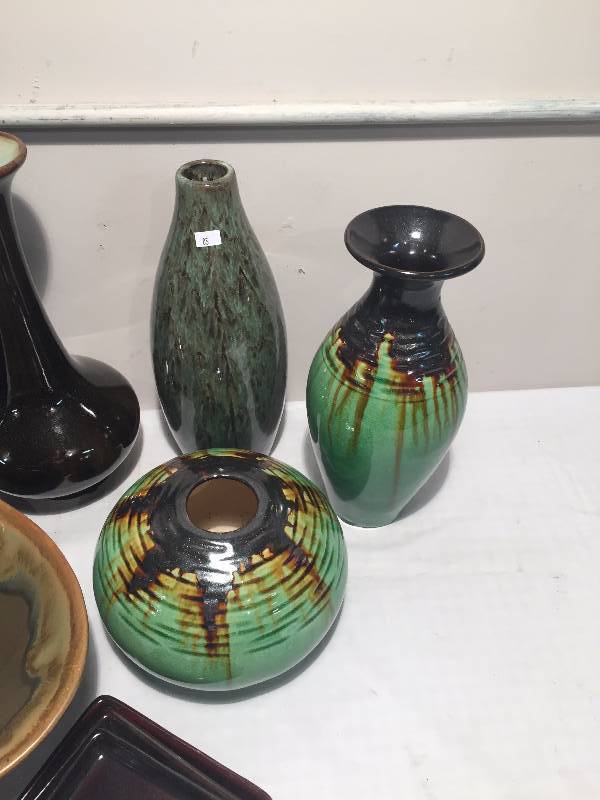 VASES, PLATES AND BOWLS