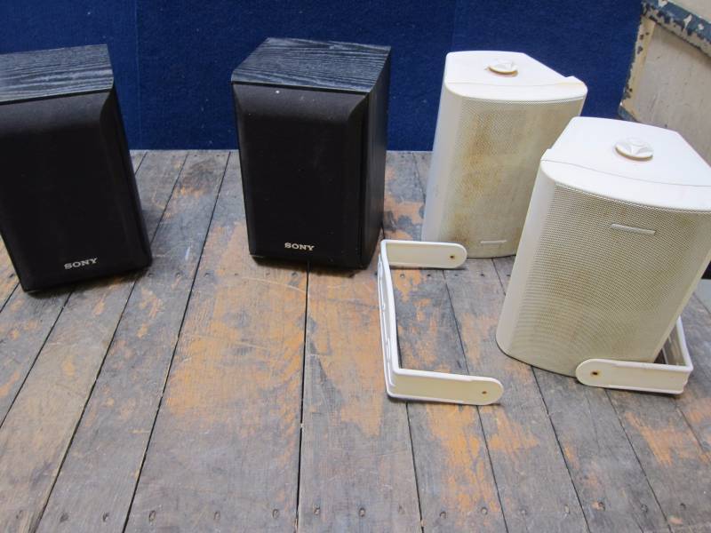 Bookshelf and Outdoor Speakers