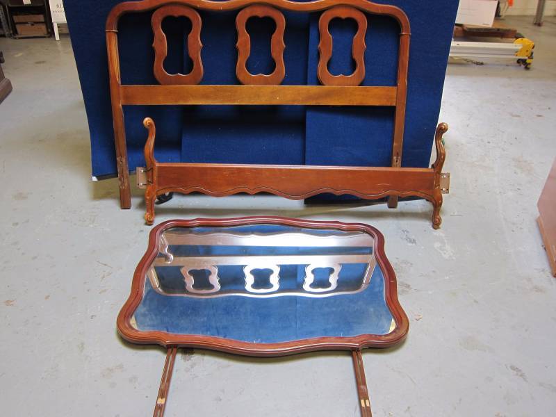 Bed Set and Mirror