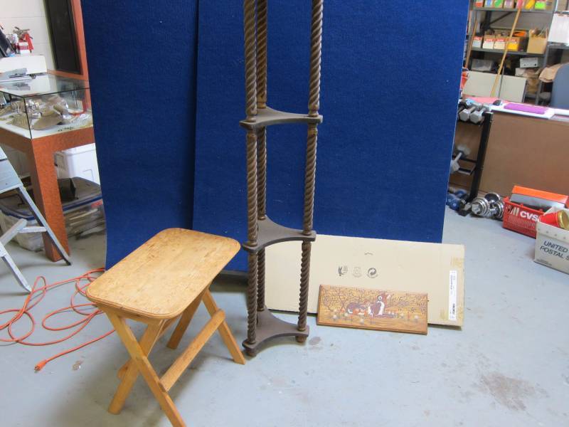 Window Box Cabinet Doors, Plant Stands and Artwork