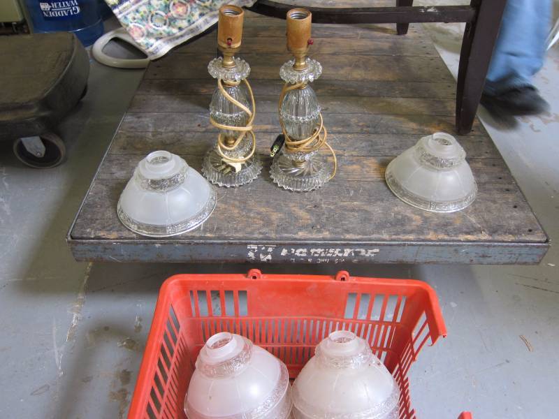 Lamps and Glass Globes