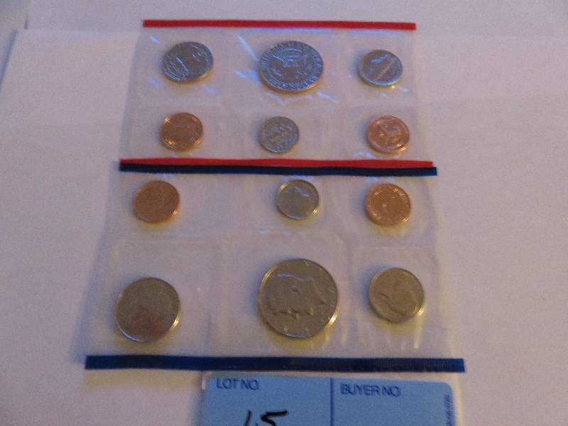 United States Uncirculated Coin Set