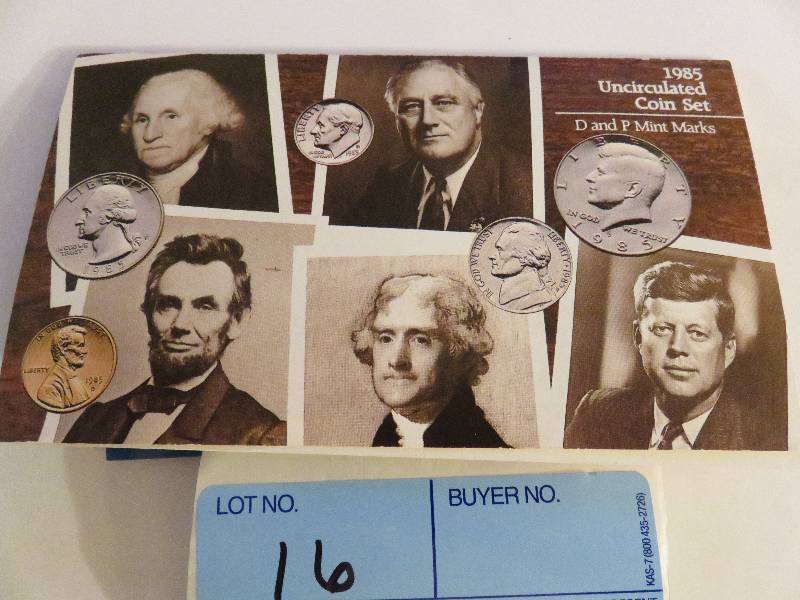 United States Uncirculated Coin Set