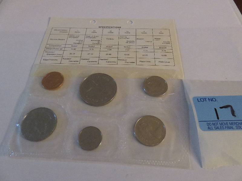 Royal Canadian Mint set