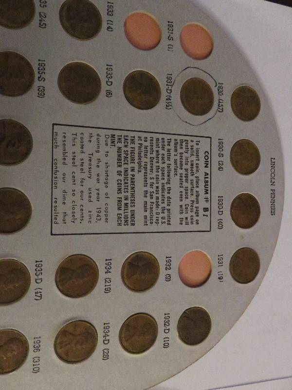 Penny Collection Book