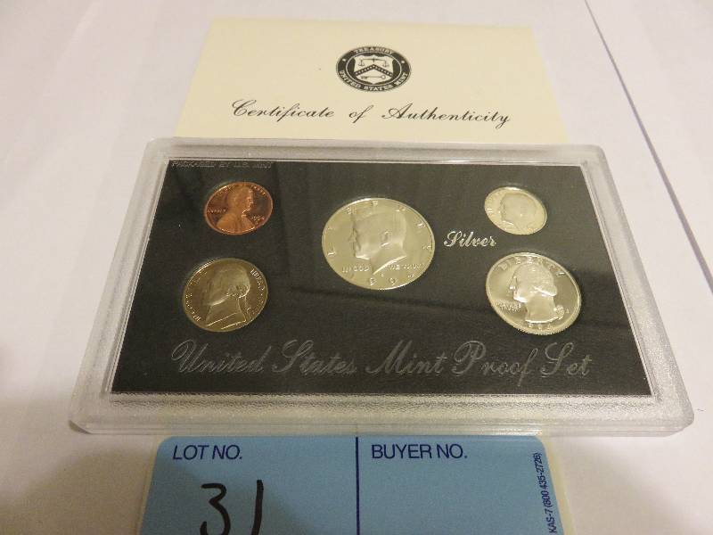 United States Mint Silver Proof Set