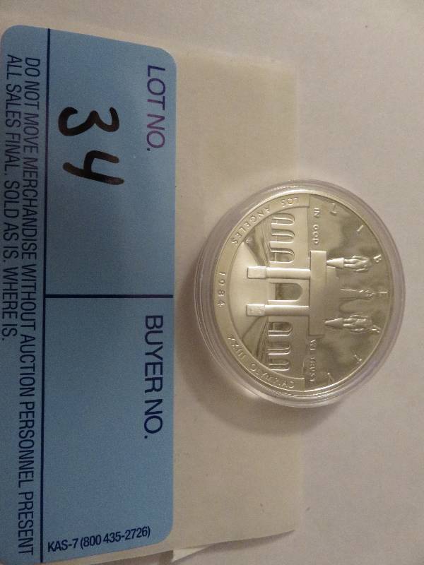 1984 Liberty Proof Coin, Silver
