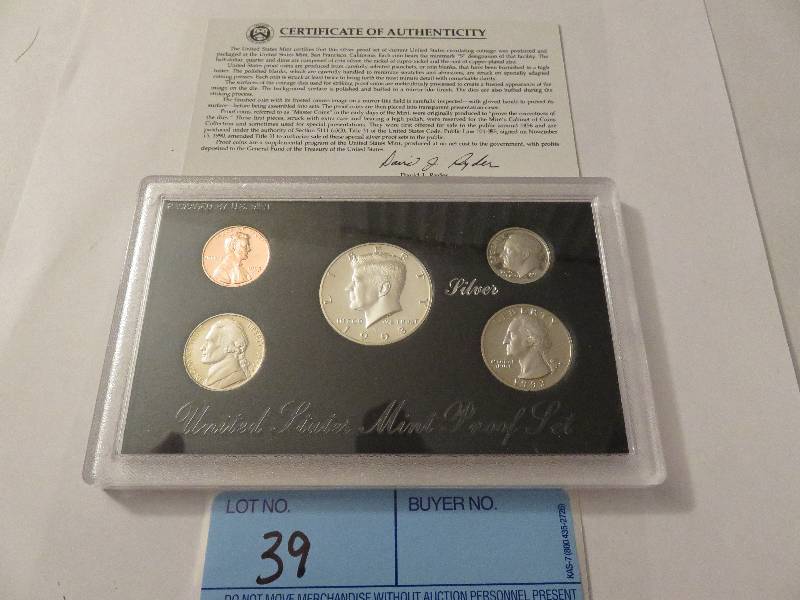 United States Mint Silver Proof Set
