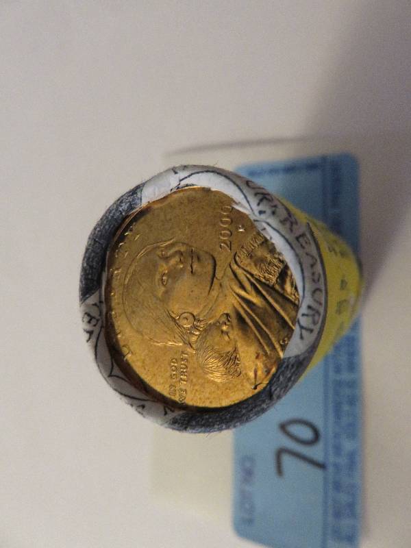 $25.00 Golden Dollars