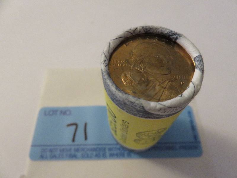 $25.00 Golden Dollars