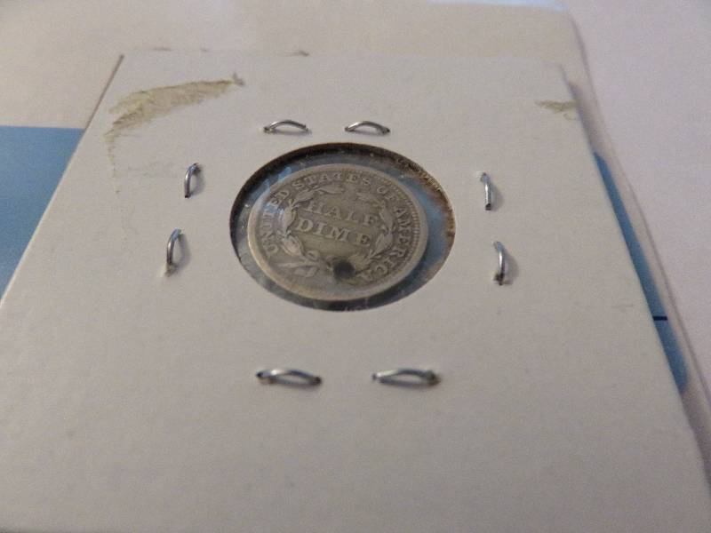 1858 U.S. Half Dime