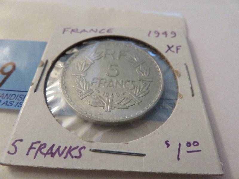 1949 France, 5 Francs