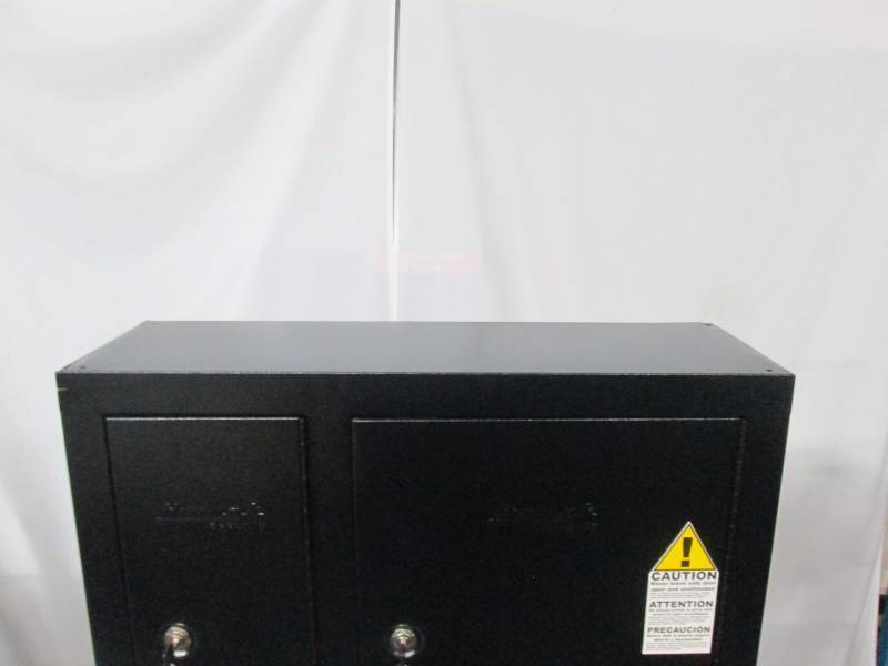 Homak 8-Gun Double-Door Steel Gun Cabinet
