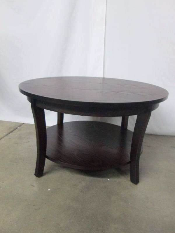 Alcove Round Cherry Coffee Table