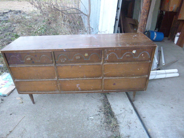 lot 13 image: Old Bedroom Dresser