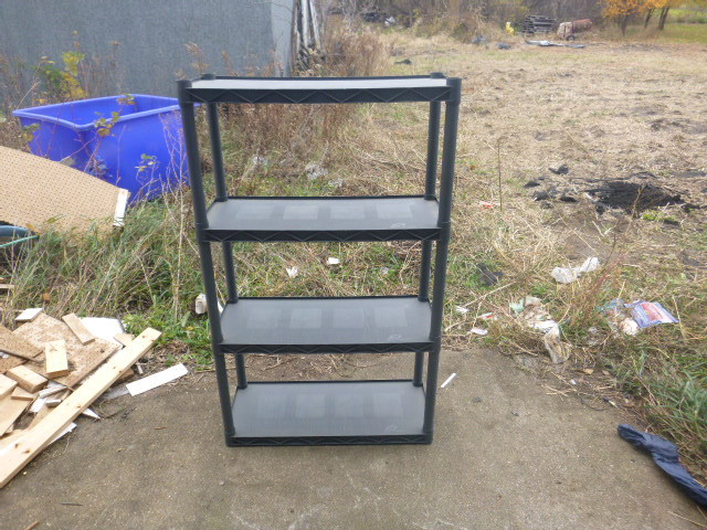 lot 51 image: Plano Plastic Shelving