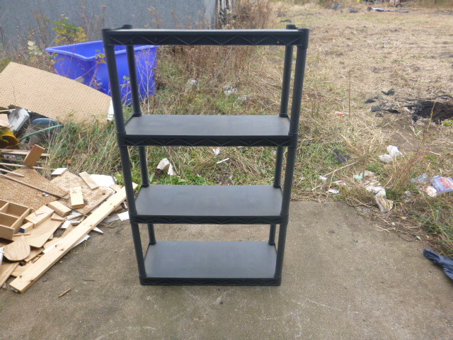 lot 52 image: Plano Plastic Shelving