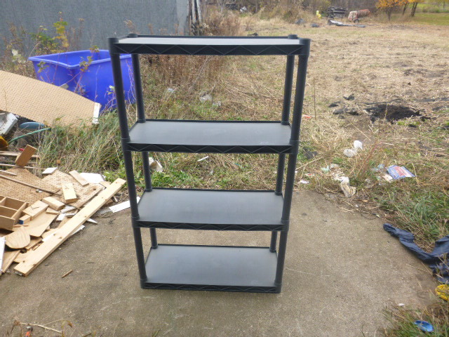 lot 54 image: Plano Plastic Shelving