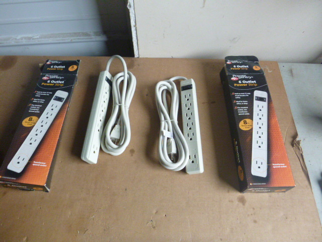 lot 79 image: 2 Power Sentry Power Strips